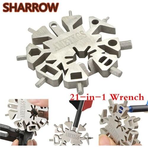 21 in 1 Archery Multi Tool Kit Arrow Repair Wrench Shaft Nocks Feathers Scraper Tools For Outdoor Camping Shooting Accessories