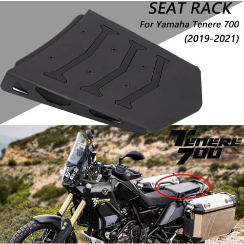 NEW Black Motorcycle Accessories Seat Cover For Yamaha Tenere 700 2019 2020 2021 Mono Seat Rack