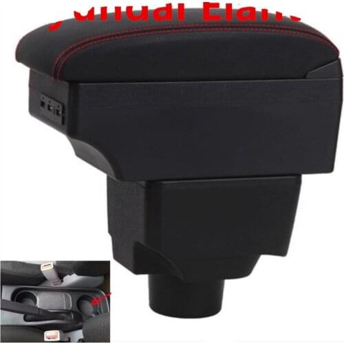 For Hyundai Elantra XD armrest box central Store content Storage box USB interface
