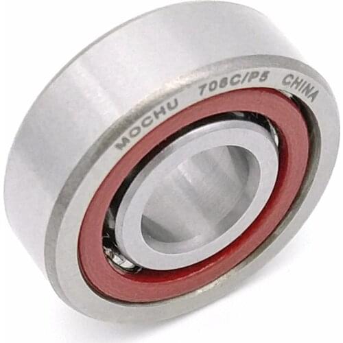 10PCS 8mm Spindle Angular Contact Ball Bearings 708C/P5 SUPER PRECISION BEARING ABEC-5 708 708C 708AC 8x22x7 MC BEARING