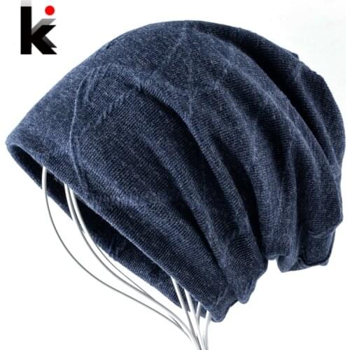 Unisex Bonnet Beanies Autumn And Winter Hat Skullies Hats For Men Women Add Velvet Warm Casual Beanie Gorros Muts