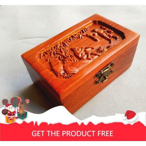 Chinese Style Rosewood Jewelry Box Rosewood Shell Flower Classical Elegant Jewelry Womens Jewelry Box Solid Wood Storage Box
