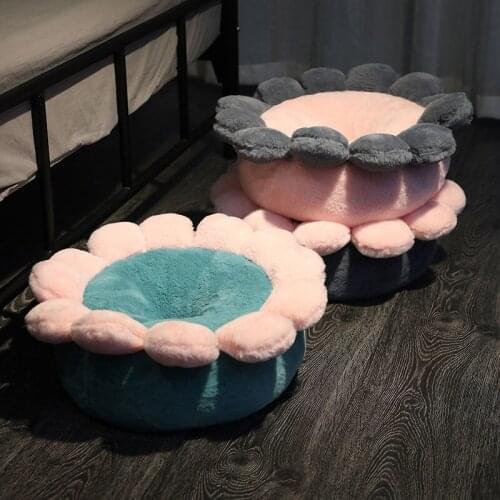 Girls Cute Seat Cushion Bay Windown Pillow Tatami Floor Cushion Super Soft Office Seat Cushion