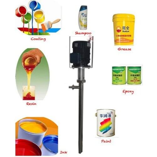 High viscosity screw drum pump for thick oil, grease and slurry 60L/min