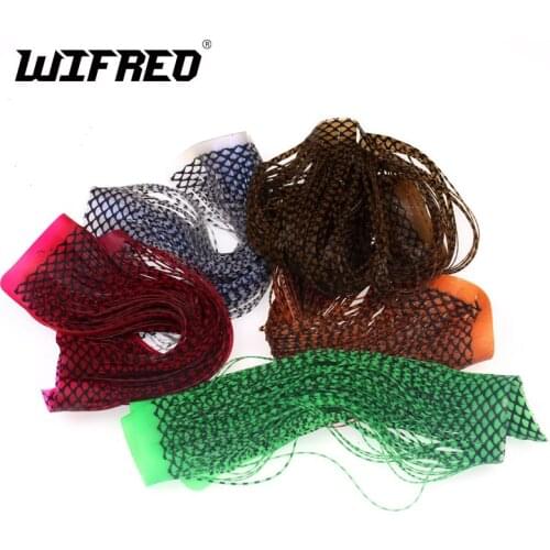 Wifreo Grizzly Flutter Leg Flat Silicone Fishing Lure Skirts Streamer Leg Spinnerbait Buzzbait Rubber Jig Lures Flies Jigs Tying