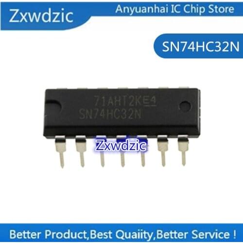10PCS SN74HC32N DIP14 SN74HC32 DIP 74HC32N 74HC32 new and original