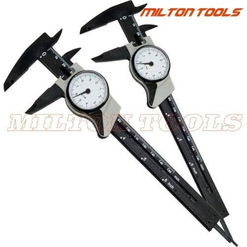 150mm/6"Plastic Dial vernier Caliper measuring tools dial caliper 12pcs/lot factory-outlet