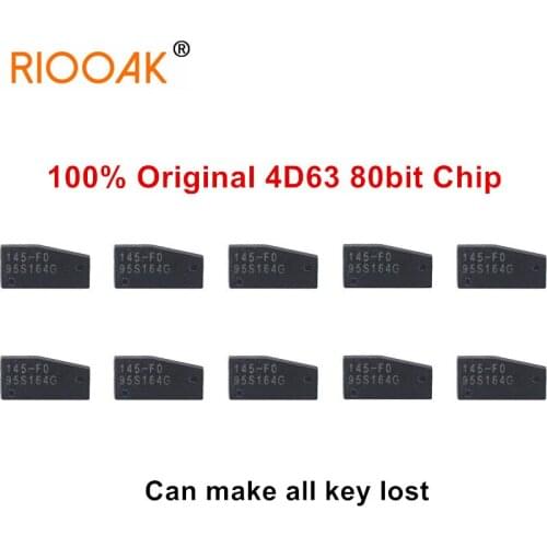 5/10/20pcs Car Key Chip 4D63 80bit Chip Can Make Keys All Lost for Ford Mazda 4D63 80 Bit Chip