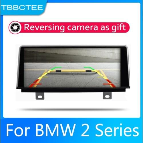 Android 2 Din Car radio Multimedia Video Player auto Stereo GPS MAP For BMW 2 Series Cabrio 2013-2016 NBT Media Navi Navigation