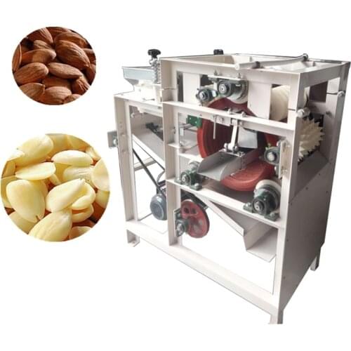 Automatic 100-150kg/h Almond Peeling Machine Wet Type Peanut Peeler Soybean Chickpea Skin Peeling Removing Machine