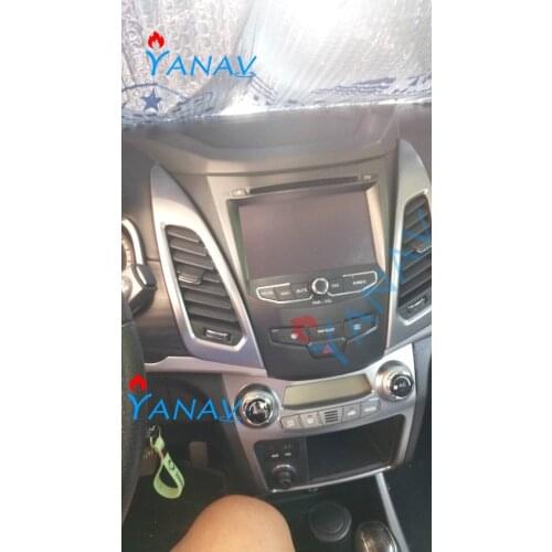 Android Car multimedia system HD auto video radio player For-SsangYong korando 2018 Touch Vertical Screen GPS Navigation carplay