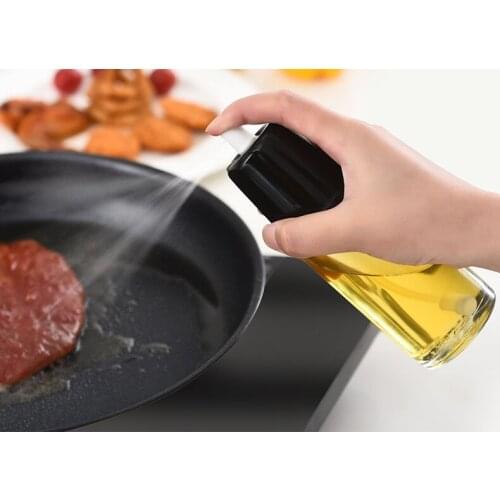 Olive Oil and Vinegar Sprayer Bottle Kitchen Cooking Tool Barbecue Articles PS ABS Glass Air Pressure Sprayer W8368