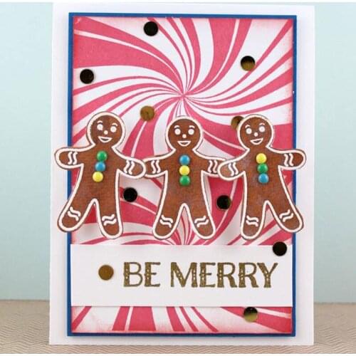 Tea time Gingerbread Man Transparent Clear Silicone Stamp for DIY Scrapbooking Album Decorative Card Making 3x4 inch New 2019