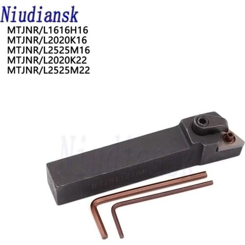 MTJNR tool holder CNC lathe tool holder MTJNR1616H16 MTJNR2020K16 MTJNL hard alloy blade machining tool external turning tool