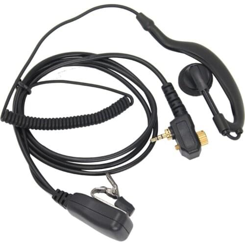 G Shape Covert Earphone Headset Earpiece Mic For Motorola Two Way Radio MTH600 MTH650 MTH800 MTH830 MTP850 Walkie Talkie