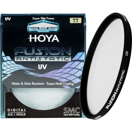 HOYA 77mm FUSION ANTISTATIC UV Super Multi Coating Filter Genuine For SLR Camera Protection Lens