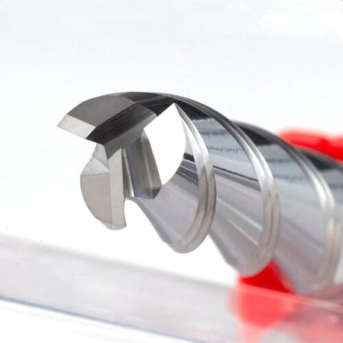 ZGT Endmill wood Cutter HRC55 3 Flute Milling Tools Cnc Cutter Metal Milling Cutter Carbide End Mill For Aluminum Copper Milling