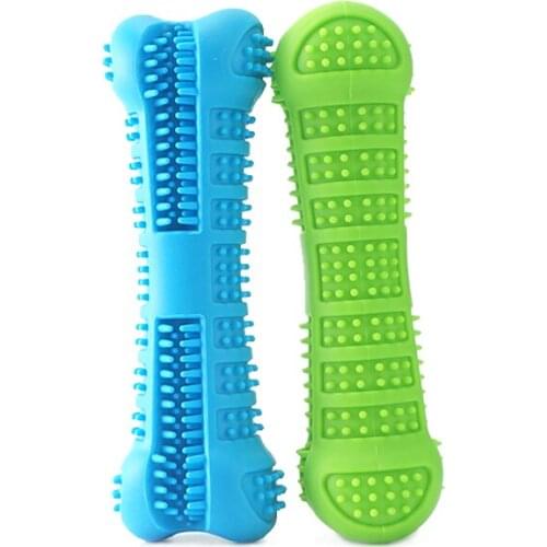 Mini Dog Toothbrush rubber molar rod Dog Plus Bad Breath Dental Care Tartar Dog Cat Cleaning Pet Supplies Dog Toothbrush