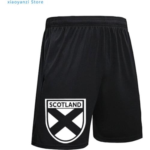 2021 Scottish Scotland Flag Printed Mens Men 2021 DIY Sports Shorts New Fitness Pants Casual Custom Sweatpants Camisetas Hombre