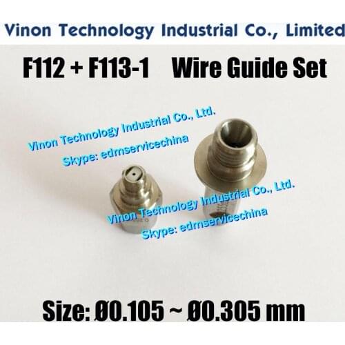Ø0.105-Ø0.305MM F112+F113-1 Diamond Wire Guide Set A290-8119-Y713,A290-8119-Y714,A290-8119-Y715,A290-8119-Y716,A290-8092-X704,A2
