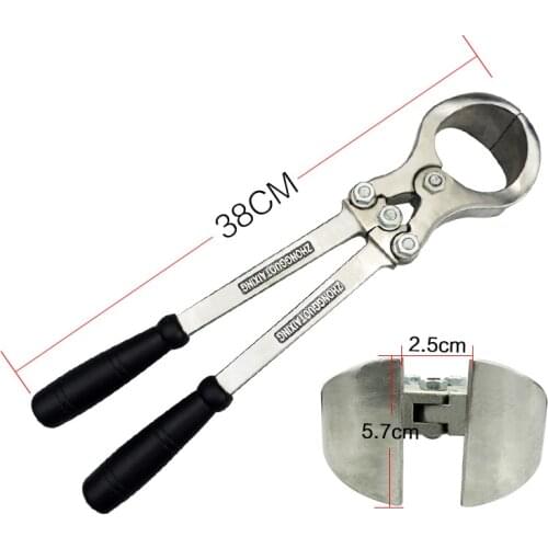 1 Set Livestock Cow Pig Sheep Castration Pliers Stainless Steel Bloodless Castration Clamp Cattle Goat Carbon Castration Pliers
