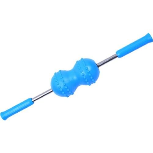 Roller Floating Point Massage Muscle Deep Relax Dual Balls Rolling Massager Stick Bar Gym Sports Full Body Sport Fitness Tool