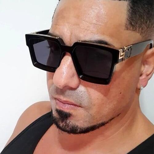 HKNA Luxury Brand Designer Sunglasses Men Vintage Square Women Sunglasses High Quality Retro Mirror Sun Glasses Oculos De Sol