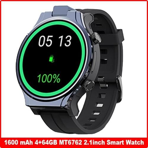 Smart Watch Men 1600mAh Battery Wear OS Watch Phone GPS Business Husband Gifts Android 4G Smartwatch For Xiaomi Huawei Apple IOS