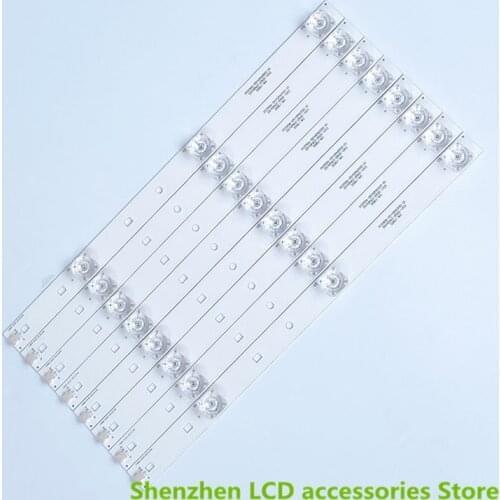 LED Backlight Lamp strip 3 lamp For 202006-DS40M6200-01 DS40M62-DS01-V02 V03 DSBJ-WG B40C61 40X 3V LED