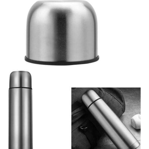 Universal Thermal Cup Outer Lid Durable Stainless Steel Vacuum Bottle Outside Cap Bullet Flask No Leaking Outer Covers Accessory