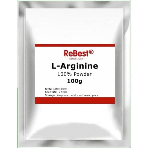 High Quality 100% L-Arginine Powder,L Arginine Powder,Work Best with L-citrulline Powder