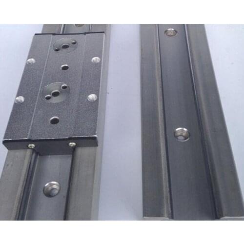 High quality double shaft core roller linear guide rail slider built-in SGR35 500MM length +1 block cutting machine