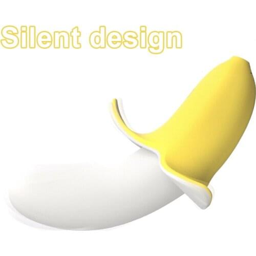 Vibrator for Women 10 Frequency Cute Banana G Spot Massager USB Rechargeable Female Masturbation Device for Adult сексигрушки