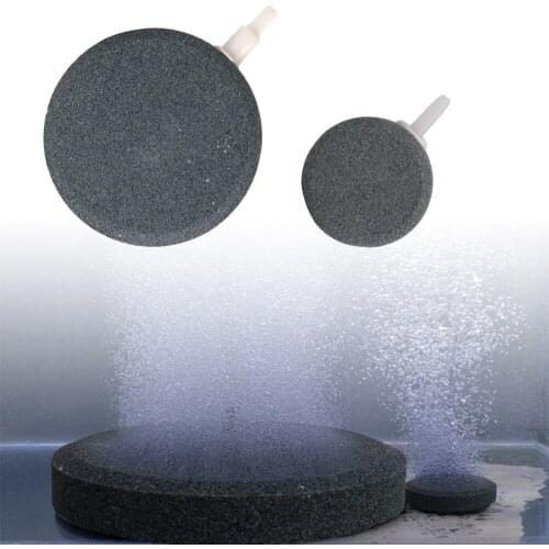 Bubble Stone Aerator Mini Air Pump Accessories Fish Tank Pump Hydroponic Oxygen Plate 40/80mm Increasing Air Bubble Aquarium