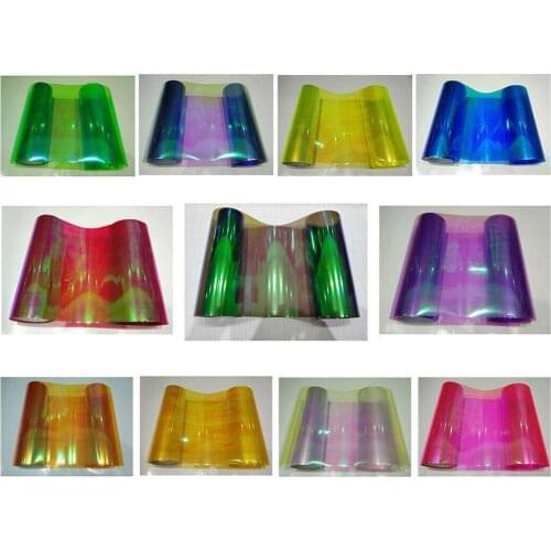 Car Fog Lights Headlights Tail Lights Colorful Non-marking Film High Temperature Resistant UV Resistant Waterproof Transparent