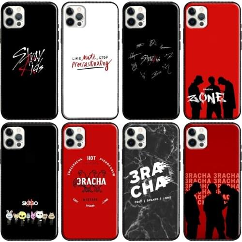 Stray Kids 3RACHA Phone Case For iPhone 12 11 Pro Max 12 mini 6S 7 8 Plus SE 2020 XR X XS Max Back Cover