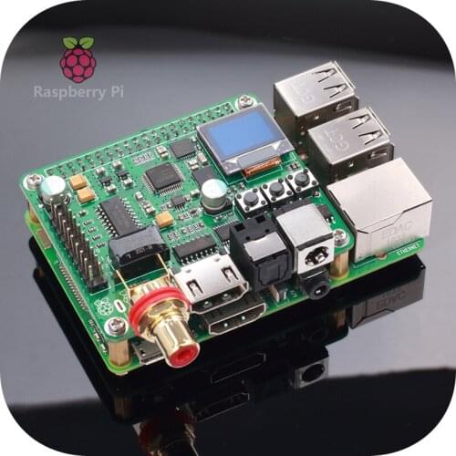 HIFI Raspberry Pi Digital Audio Decoding Board HIFI Fever DAC Digital Broadcasting Support Coaxial Fiber I2S 3B 4B