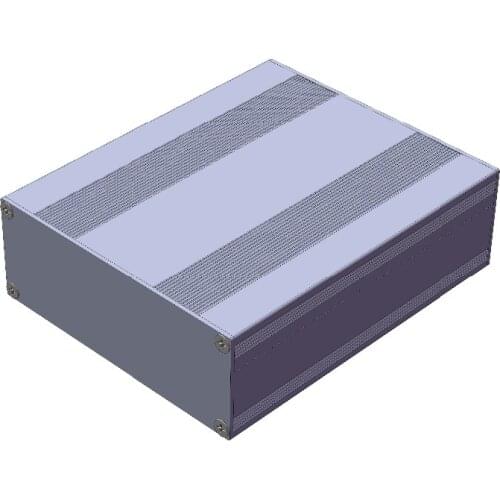 YGS-037 142*53.5-170mm (WxH-L) aluminum extrusion cnc anodizing black box external hard drive box
