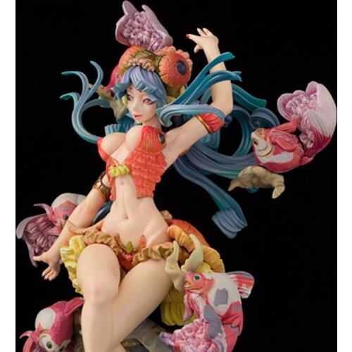 GK (W_2304) 1/7 Jinyu Ji WF2017 White Model Figure SIZE:43CMH