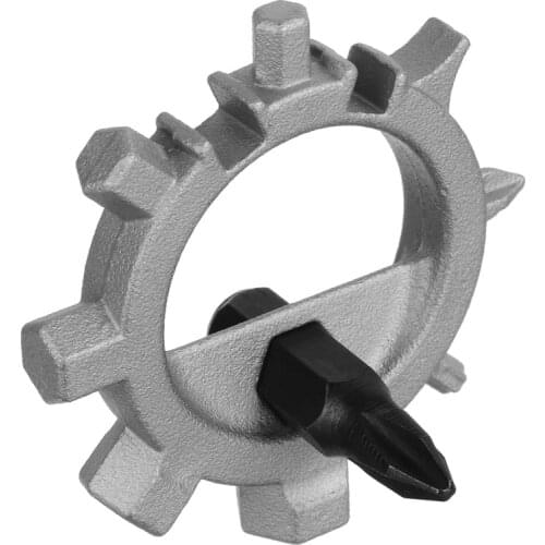 Creative Outdoor EDC Tool Multitool Slotted Phillips Screwdriver Hex Wrench set Bicycle Repair Tool Bottle Opener w/ Key Ring