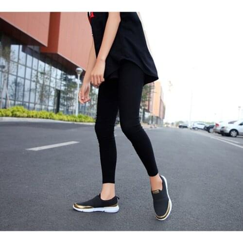 2021 Women Casual Shoes Slip On Female Footwear Women Shoes Platform Sneakers Womens Vulcanize Shoes Gold Silver Tenis