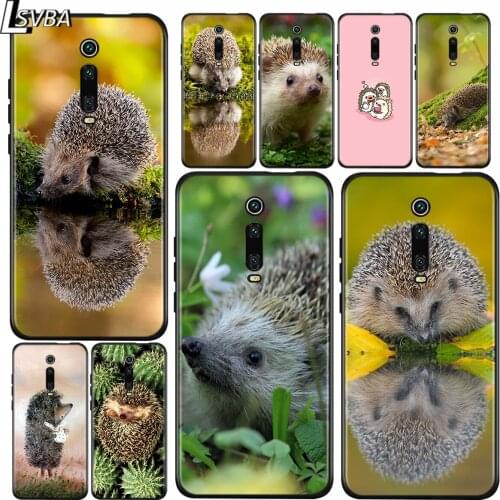 For Xiaomi Redmi 9A 9C 9 Matte Phone Case Cute Hedgehog For Redmi 10X K20 Pro 5G S2 8A 8 7A 7 6 6A Phone Cover