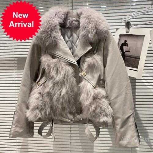 Mulbry Cilk Women's Leather Jackets With Fur