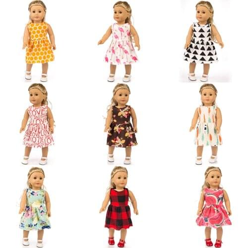 New Dress Fit Fit For American Girl Doll 18 Inch Doll Clothes And Accessories