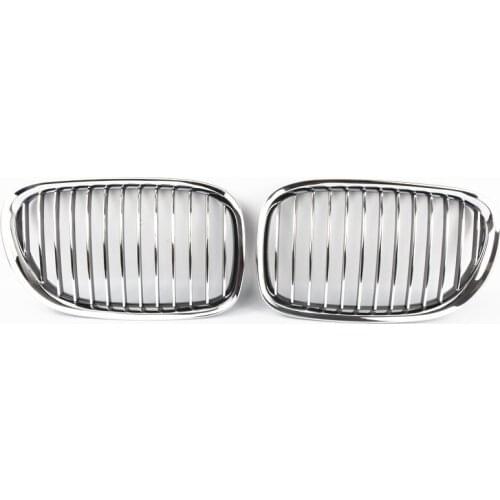 For bmw 7 Series F02 730i 735i 740i 745i 750Li 760li silver front grille