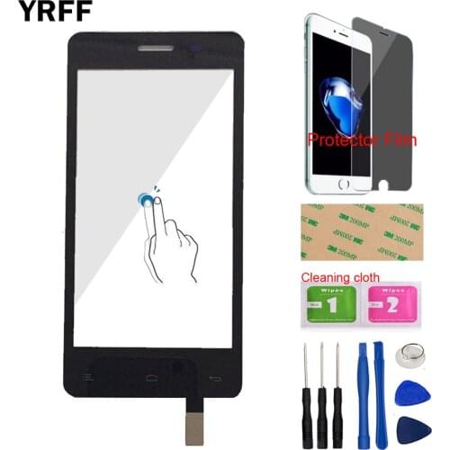 YRFF 4.5'' Mobile Sensor Touchscreen Front Touch Screen Digitizer For FLY IQ4403 IQ 4403 Touch Screen Panel Tools Protector Film