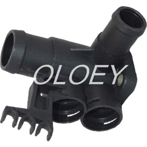Auto cooling system thermostat housing thermostat cover Thermostat Coolant Water Outlet 037121132G 030121133K for AUDI 100