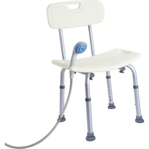 Bathroom Shower Chair Height Adjustable Elderly Squat Squatting Toilet Stool Stool Bath Chairs Non-slip Pregnancy Seat Bench