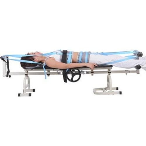 The stretcher cervical lumbar traction bed lumbar traction bed home tractor portable health protective devices