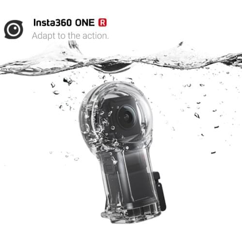 Insta360 ONE R Dive Case IPX8 Water Resistant Waterproof Shell housing case for Insta360 ONE R 360 Mod Vertical Battery Base
